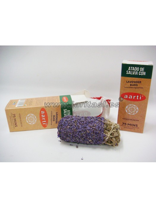 Tocha Aarti Salvia com Alfazena 9-10cm